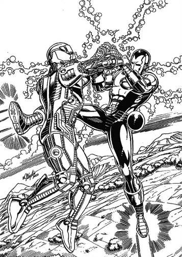 Kids-n-fun.com | 60 coloring pages of Iron Man